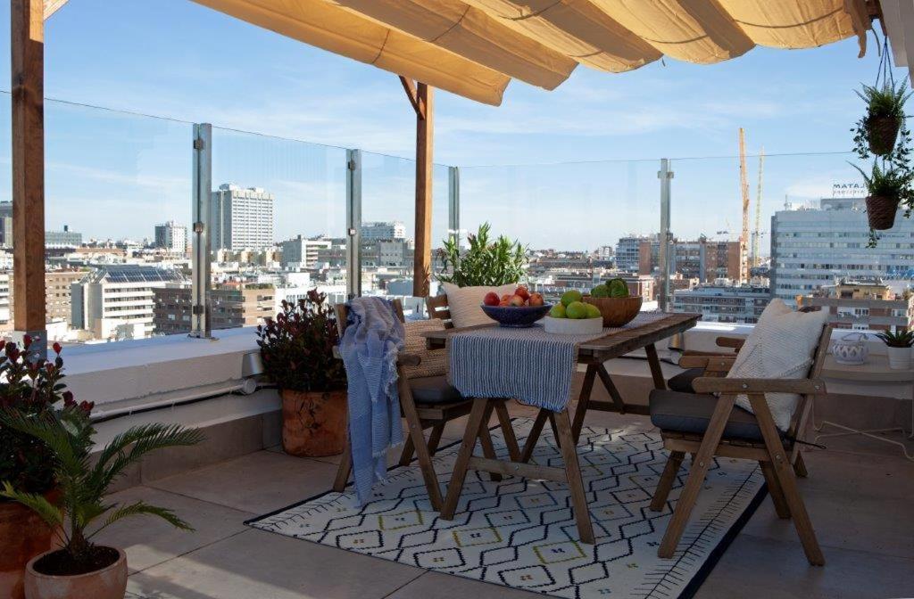 Wishome - Atico Con Espectacular Terraza En Bernabeu Madrid Exteriér fotografie