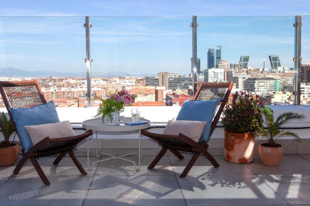 Wishome - Atico Con Espectacular Terraza En Bernabeu Madrid Exteriér fotografie